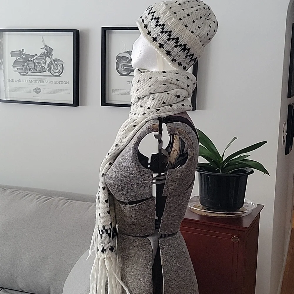 Harley-Davidson Fair-Isle Set Cream